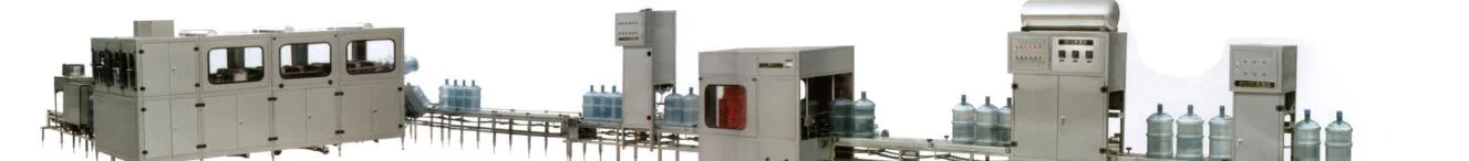 Complete catalog panorama of a returnable large-container water washing filling and handling line