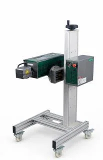 Laser coding machine for bottled water date and batch marking